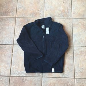 NWT Childrens Place 7/8 fleece zip up